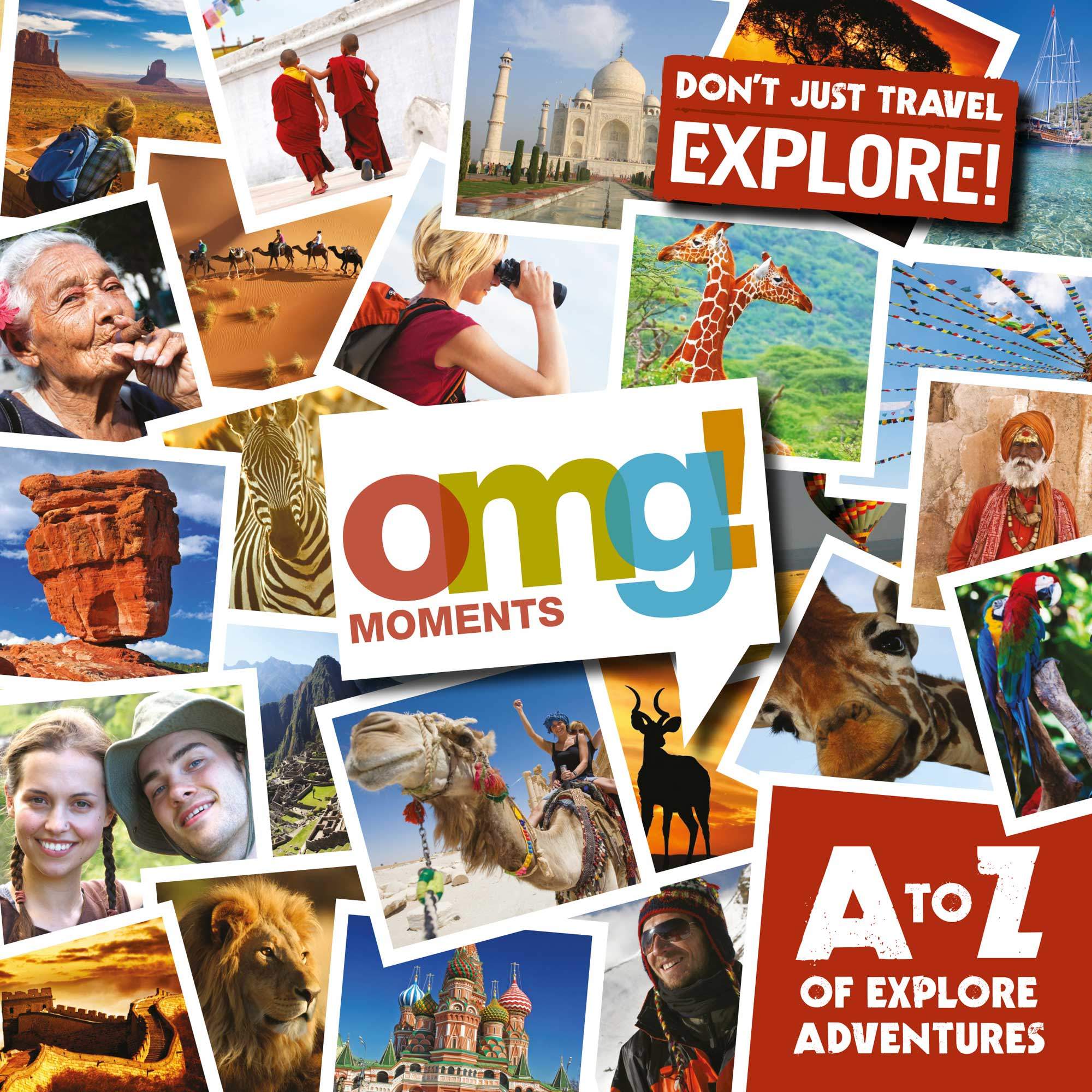 adventure travel brochure design front cover omg marketing campaign