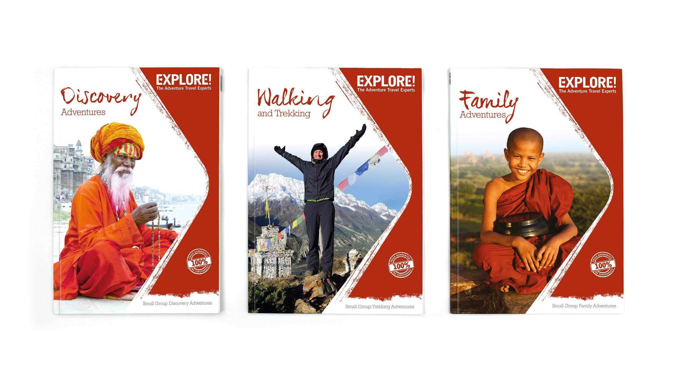 adventure travel brochure design front covers explore worldwide