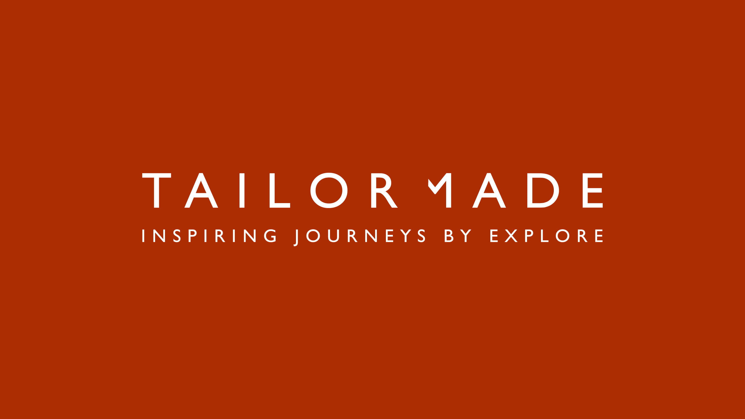 bespoke travel logo design explore tailor made